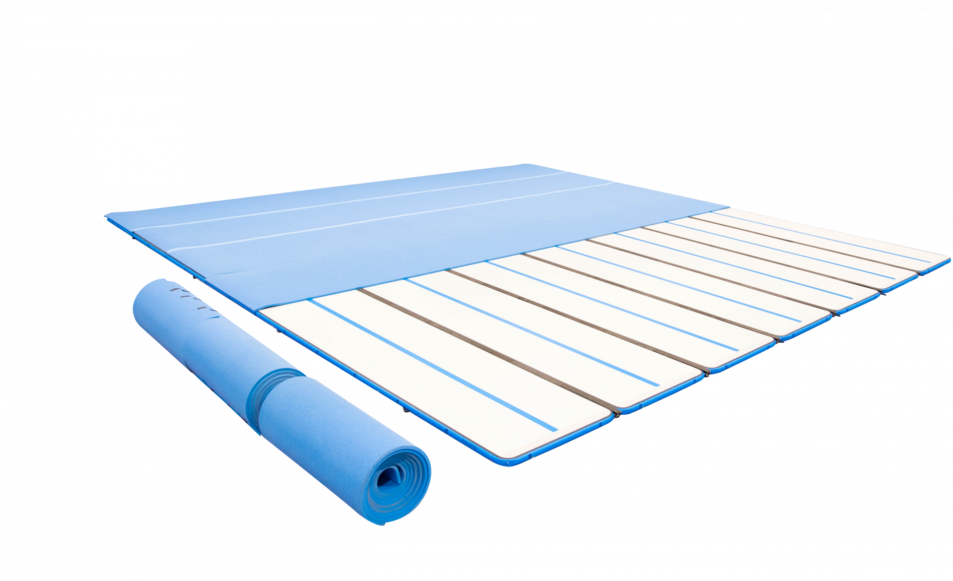 airTrack Competiton Floor Half exposed