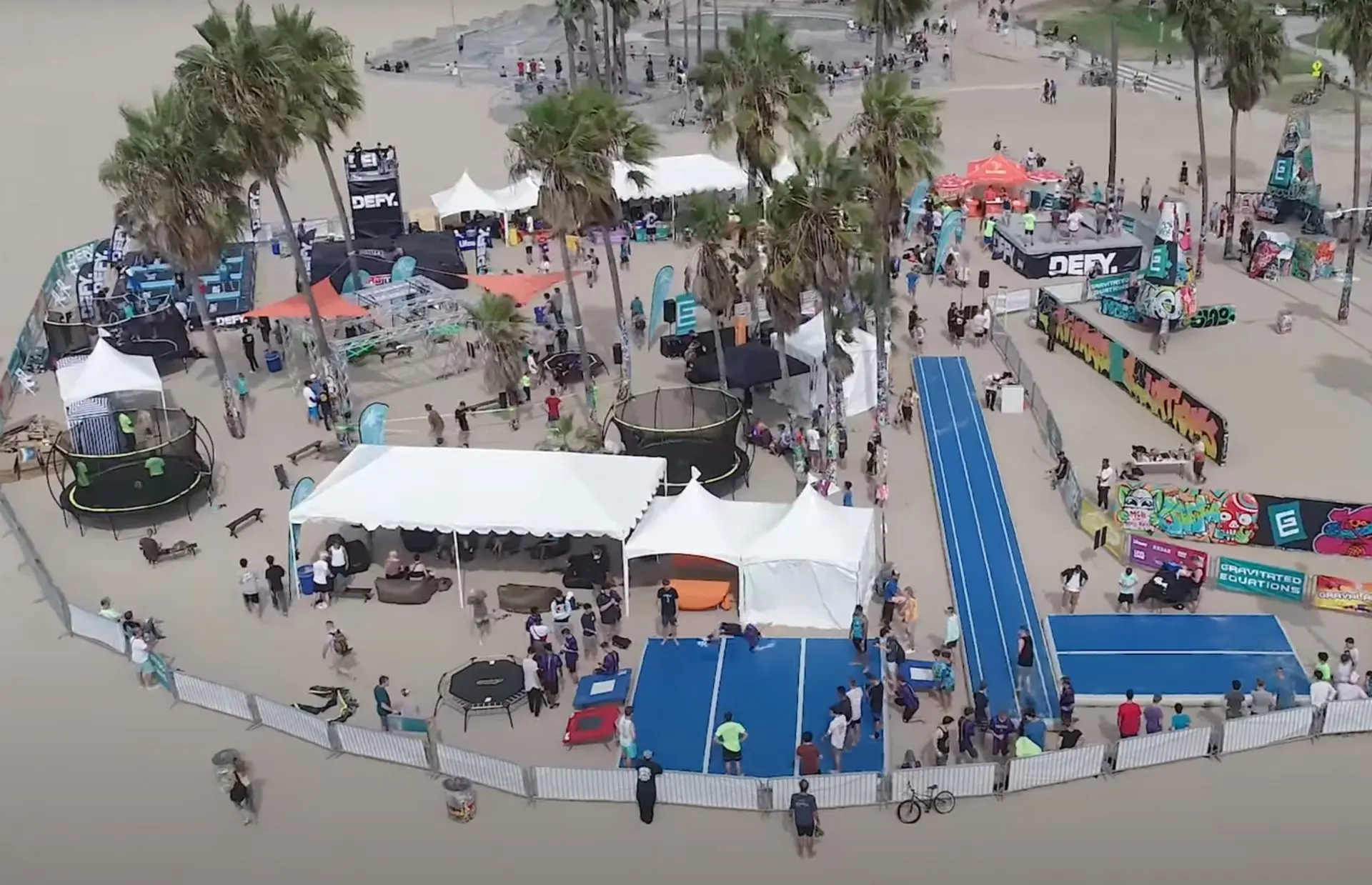 Gravalanche 2018 tricking AirTrack AirTrick