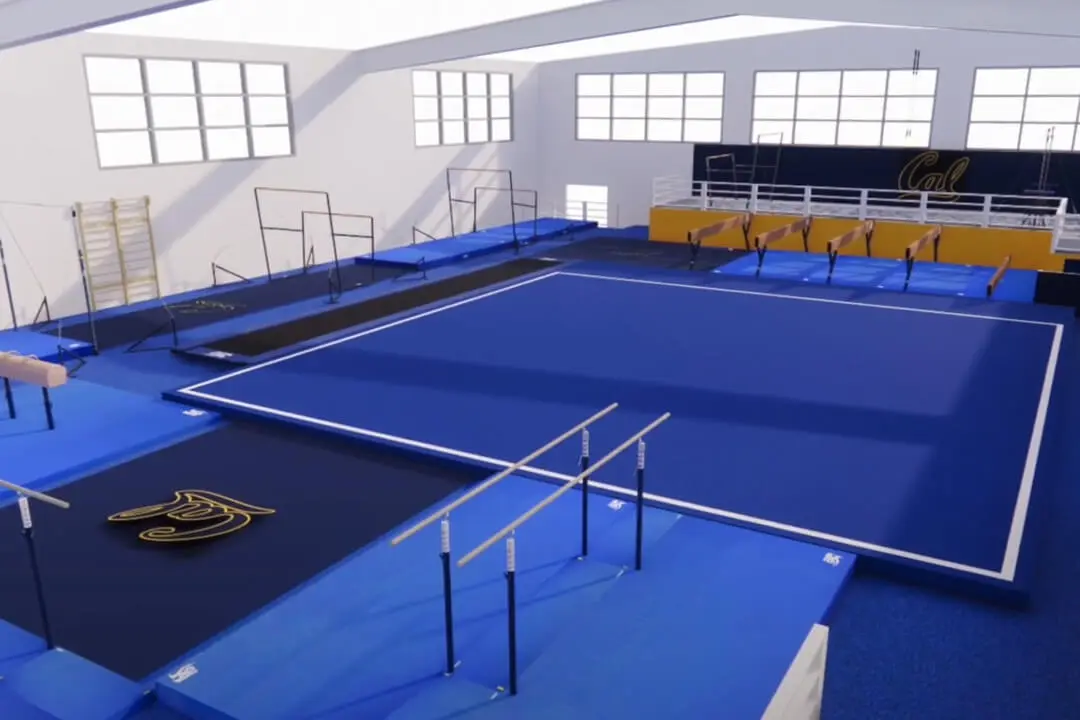 California 3d design gymnastics facility