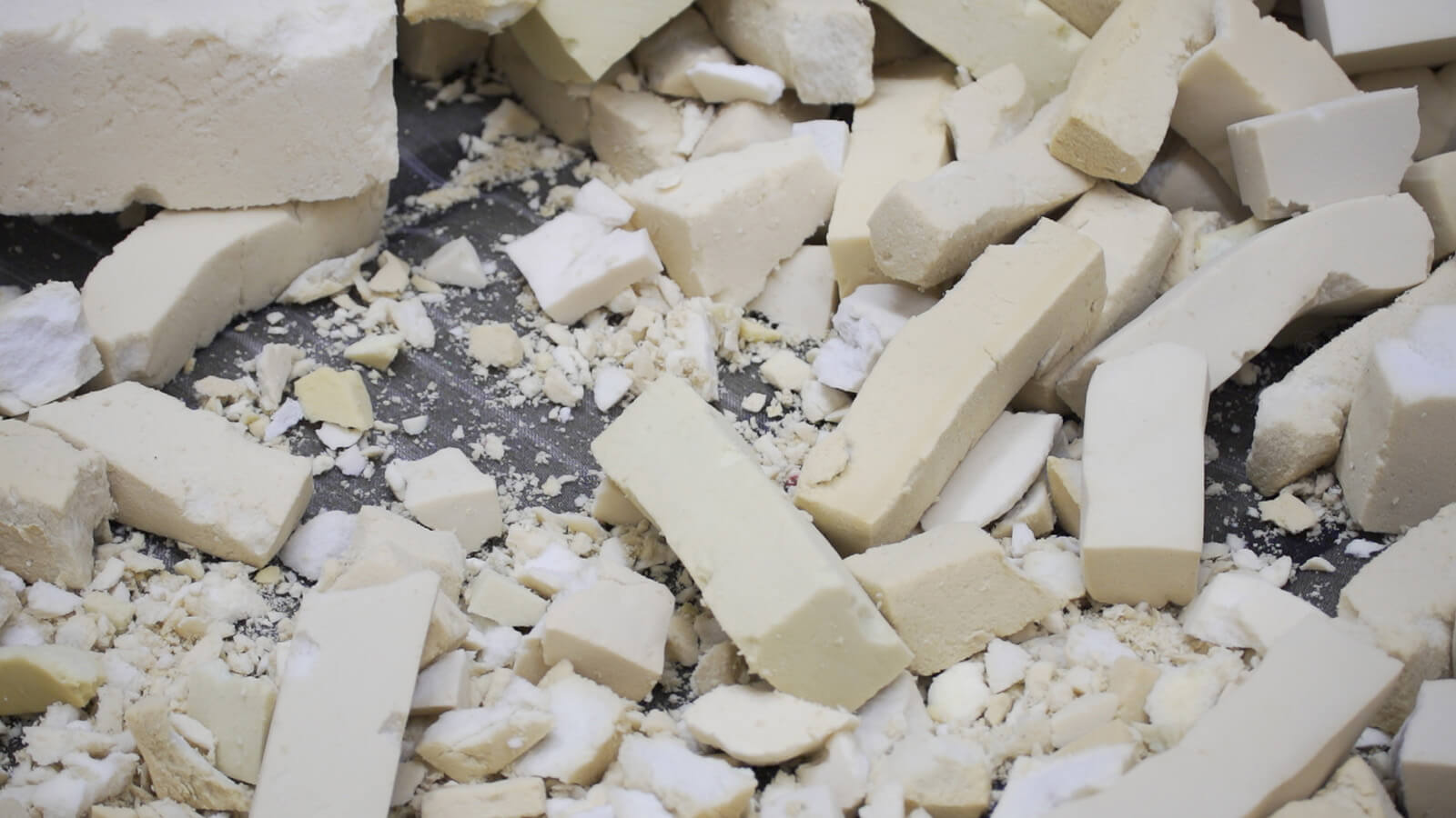 foam pit residue